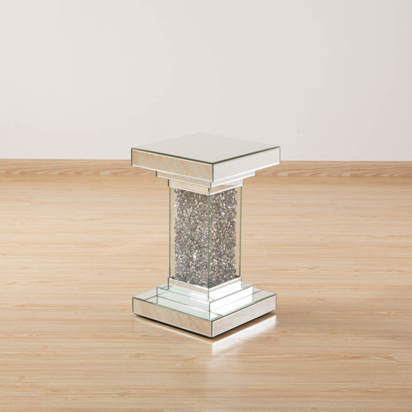 Everly Quinn Radstock 17'' Tall Abstract End Table & Reviews Wayfair